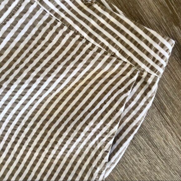 A new day striped high rise chino  shorts 2 - Picture 8 of 13